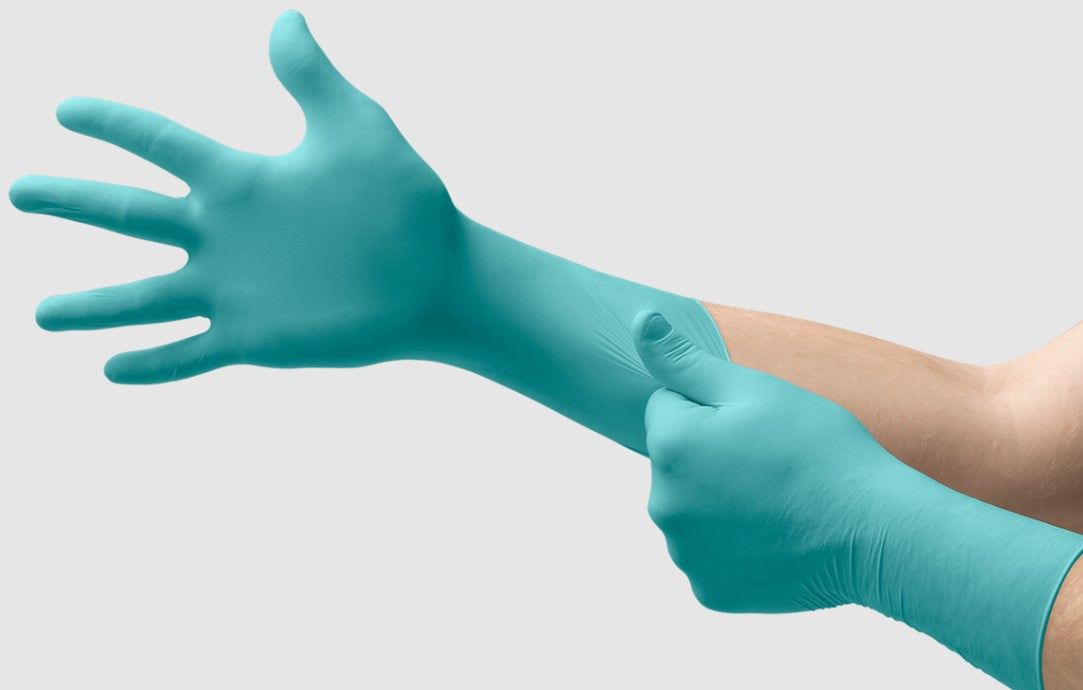 Exam Glove, Nitrile, Powder-Free, X-Large (9.5-10), Green, Latex-Free, Non-Sterile, 50/bx, 10 bx/cs (US Only)