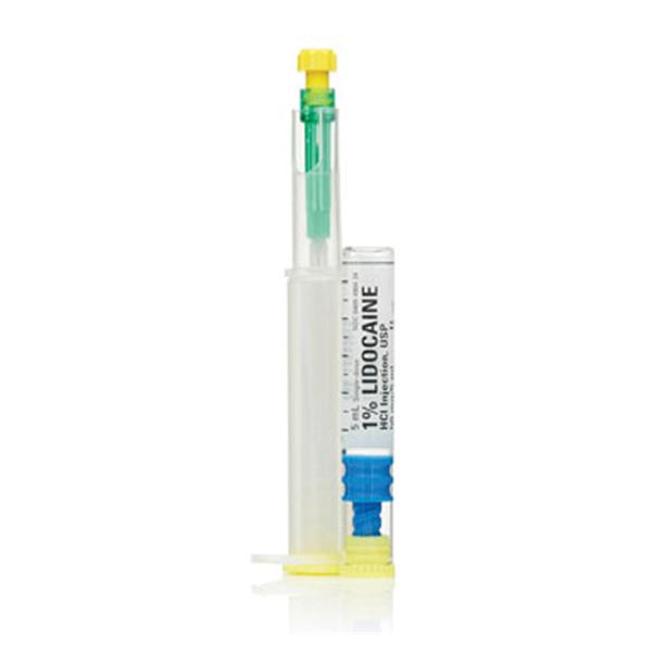 Lidocaine Hydrochloride Injection, USP, for Cardiac Use Only, 10 mg/ml, 5 ml LifeShield Abboject Glass Syringe, 20G x 1.5", 10/bx (Rx) (Item is Non-Returnable) (We must have your Wholesale Drug License on File before shipping this product) (US Only, Excluding IN and ND)