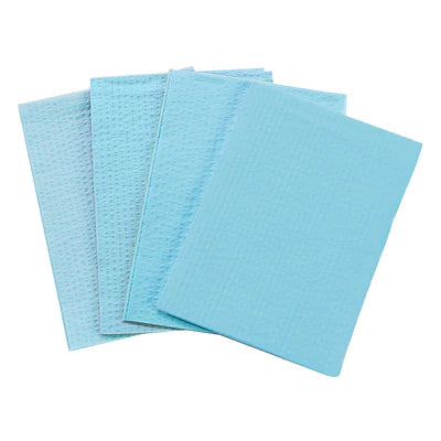 Towels, 13 x 18, Blue, 500/cs (48 cs/plt)