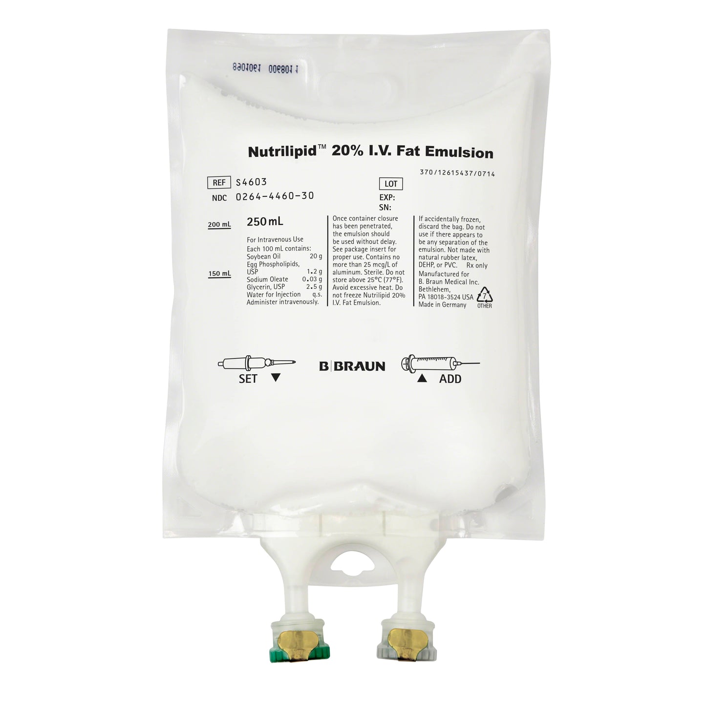 Nutrilipid 20% MB, 500mL, (Rx) (Item is Non-Returnable) 12/ctn (Continental US+HI Only, Excluding IN and ND) <Strong style="color:red">Max weekly quantity allowed: 10</Strong>