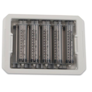 Syringe, 6mL Luer Lock Tip, 25/tray, 8 tray/cs (Continental US Only)