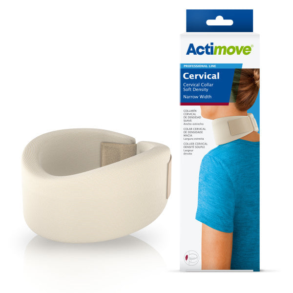 Actimove Cervical Collar, Regular Width, 3.25", White, Medium (Continental US Only)