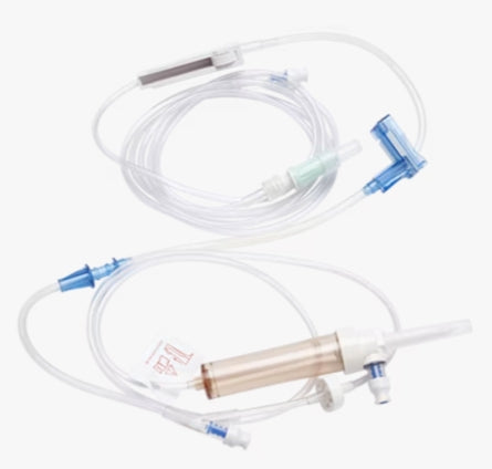 Alaris Pump Module Set, Non-Vented, Needle-Free Valve Bag Access Port, Check Valve Roller Clamp, (2) SmartSite Needle-Free Valve 6", 87" (1 Above Pumping Segment and 1 Below) from Texium Closed Male Luer, Not Made with DEHP, 20 drop/L, 118", 298 cm PV, Sterile, 20/cs (Continental US Only) (Drop Ship Requires Pre-Approval)