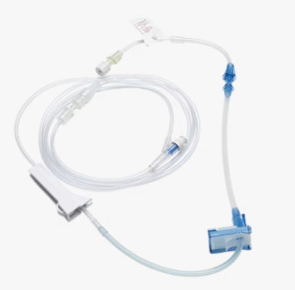 Alaris Pump Module Set, Half Set, Roller Clamp, (1) SmartSite Y-Site 6" (below pumping segment) from 2-Piece Male Luer Lock, 87" Length, 13ml PV, DEHP-Free, Sterile, 20/cs (Continental US Only) (Drop Ship Requires Pre-Approval)