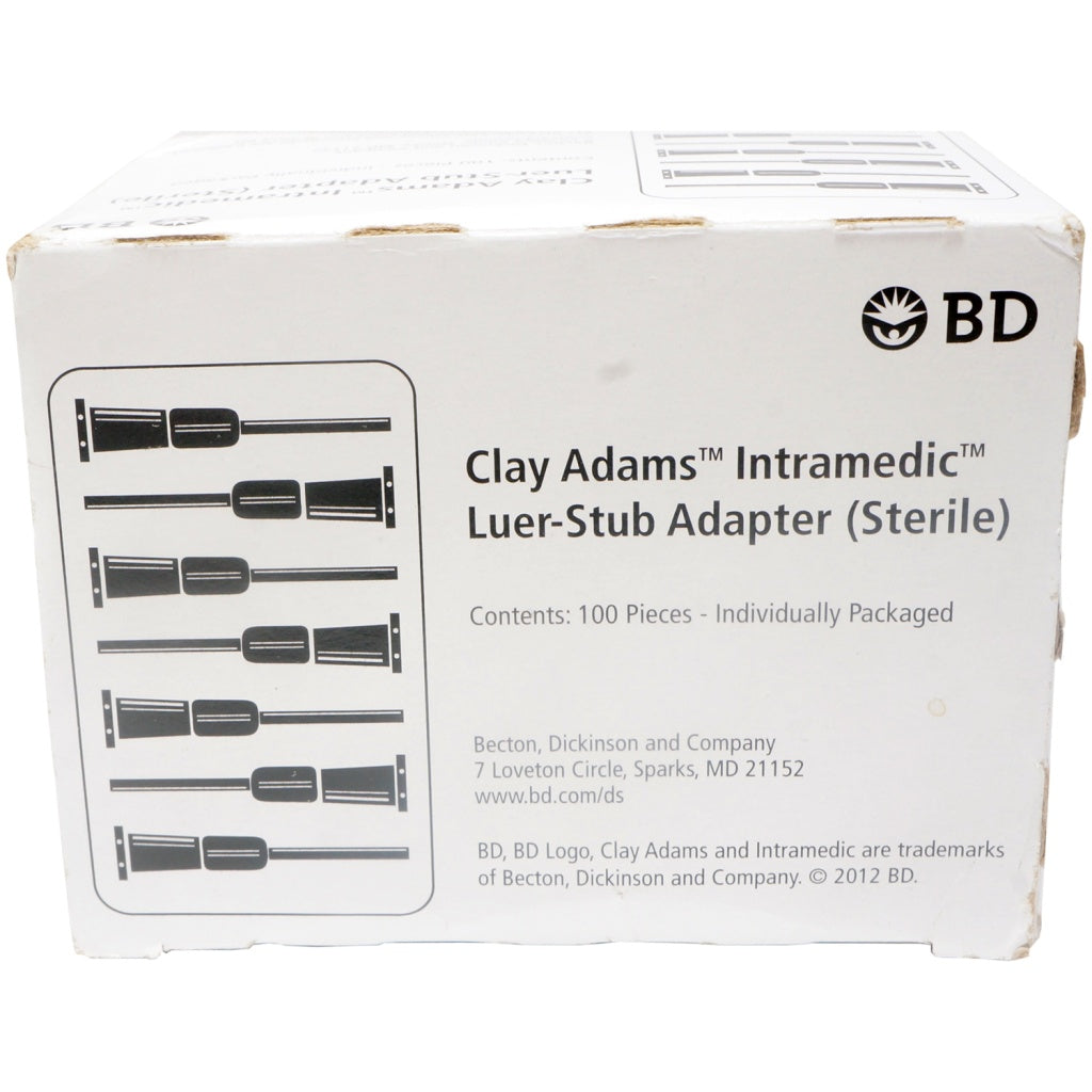 Intramedic 18G Adapter, Fits into Intramedic PE 240 Tubing, 100/pk (Continental US Only) (Drop Ship Requires Pre-Approval)