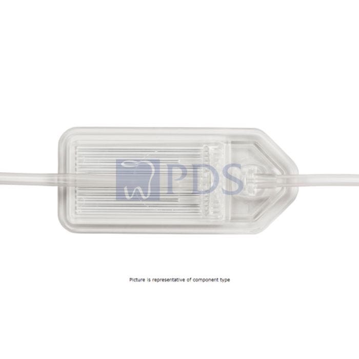 Extension Set, Low Sorbing, (1) SmartSite Needle-Free Connector, 0.2 Micron Filter, Pinch Clamp, 2-Piece Male Luer Lock, Not Made with DEHP, 16", 4 ml PV, Sterile, 100/cs (Continental US Only) (Drop Ship Requires Pre-Approval)