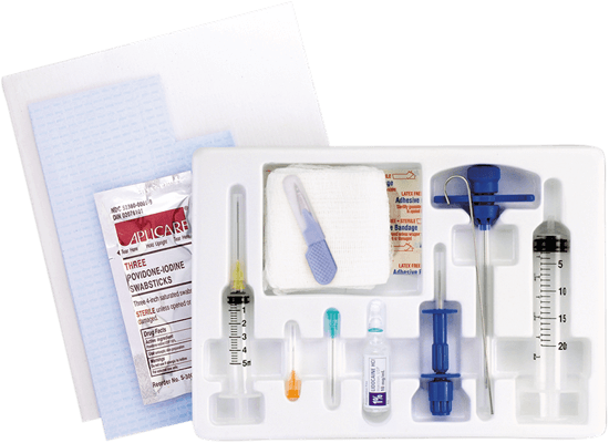 Standard Tray w/ Original Jamshidi Needle, 11G x 4", (Rx) 10/cs (Temp Sensitive; Non-Returnable) (Continental US Only) (Drop Ship Requires Pre-Approval)