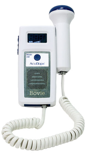 AcuDop II 330R, Non-Display Rechargeable Unit, 3MHz Waterproof OB Probe