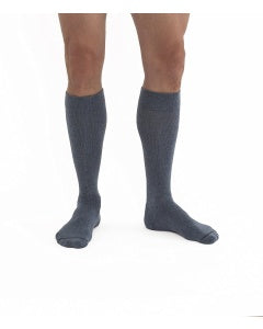 Compression Sock, Knee High, 15-20 mmHG, Closed Toe, Denim Blue, Large, 1/pr (Continental US Only)
