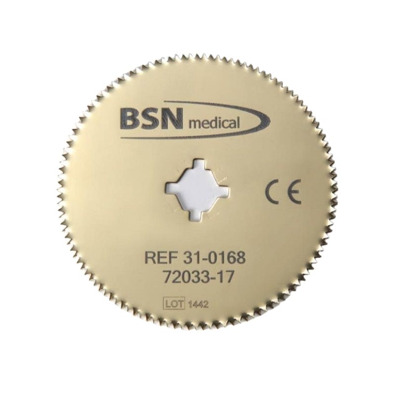 Saw Blade, 2.5", Titanium Nitride "Gold" Coating, For Plaster, Synthetics, Composites and Plastics (091633) (Continental US Only)