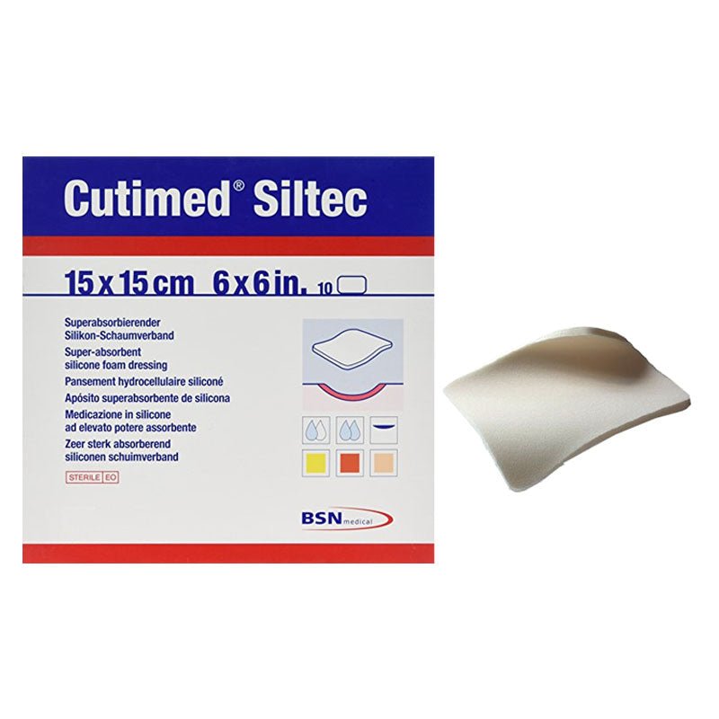 Foam Dressing, 6" x 6", Sterile, 10/bx (092561) (Continental US Only)