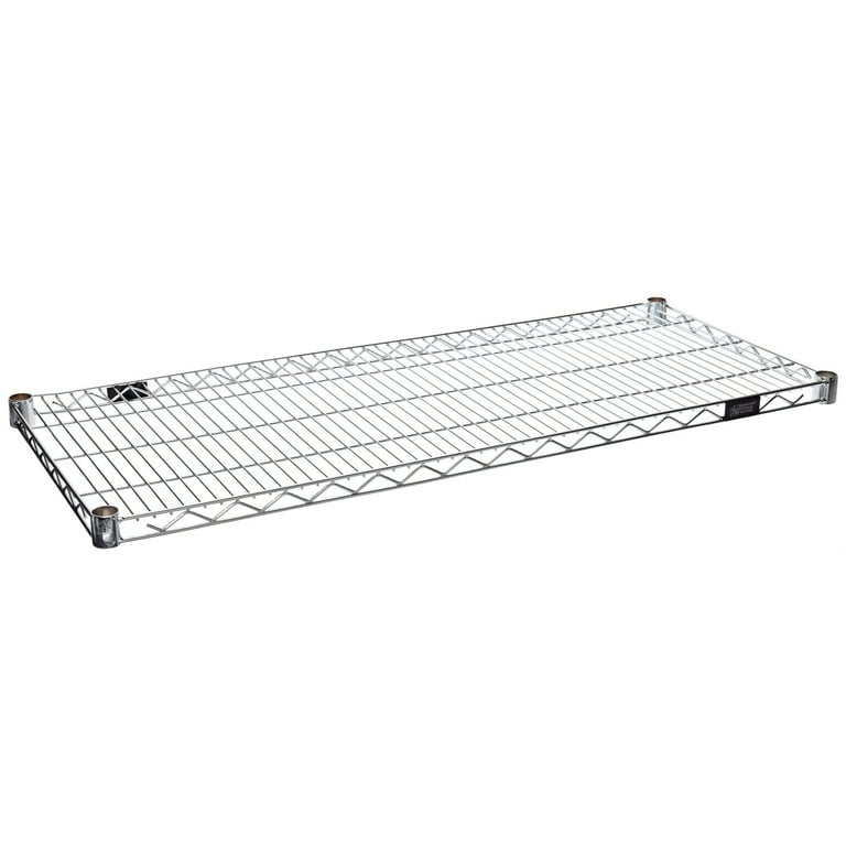 Wire Shelf, 18"W x 42"L, Chrome (DROP SHIP ONLY)