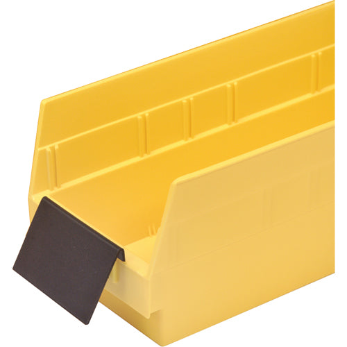 Label Holder, 45 Angle, Black, 24/ctn (DROP SHIP ONLY)