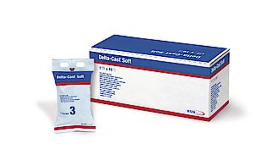 Delta-Cast II Cast Tape, Soft Black, 4" x 4yd, 10 rl/cs (Continental US Only)