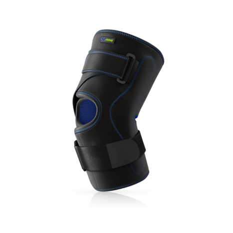 Actimove Knee Brace, Wrap Around with Composite Polycentric Hinges, Condyle Pads, Black, Medium (Continental US Only)