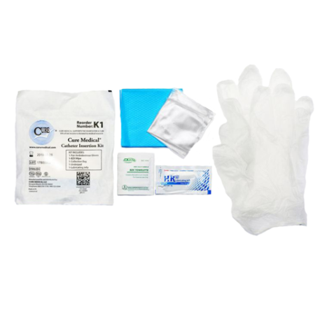 Catheter Insertion Kit with Universal Connector on a 1500 ml Collection Bag, 90/cs (Continental US Only)