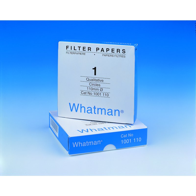 Whatman Grade 1 Qualitative Filter Paper, Standard Grade, 8.2 cm, Circles, 100/pk