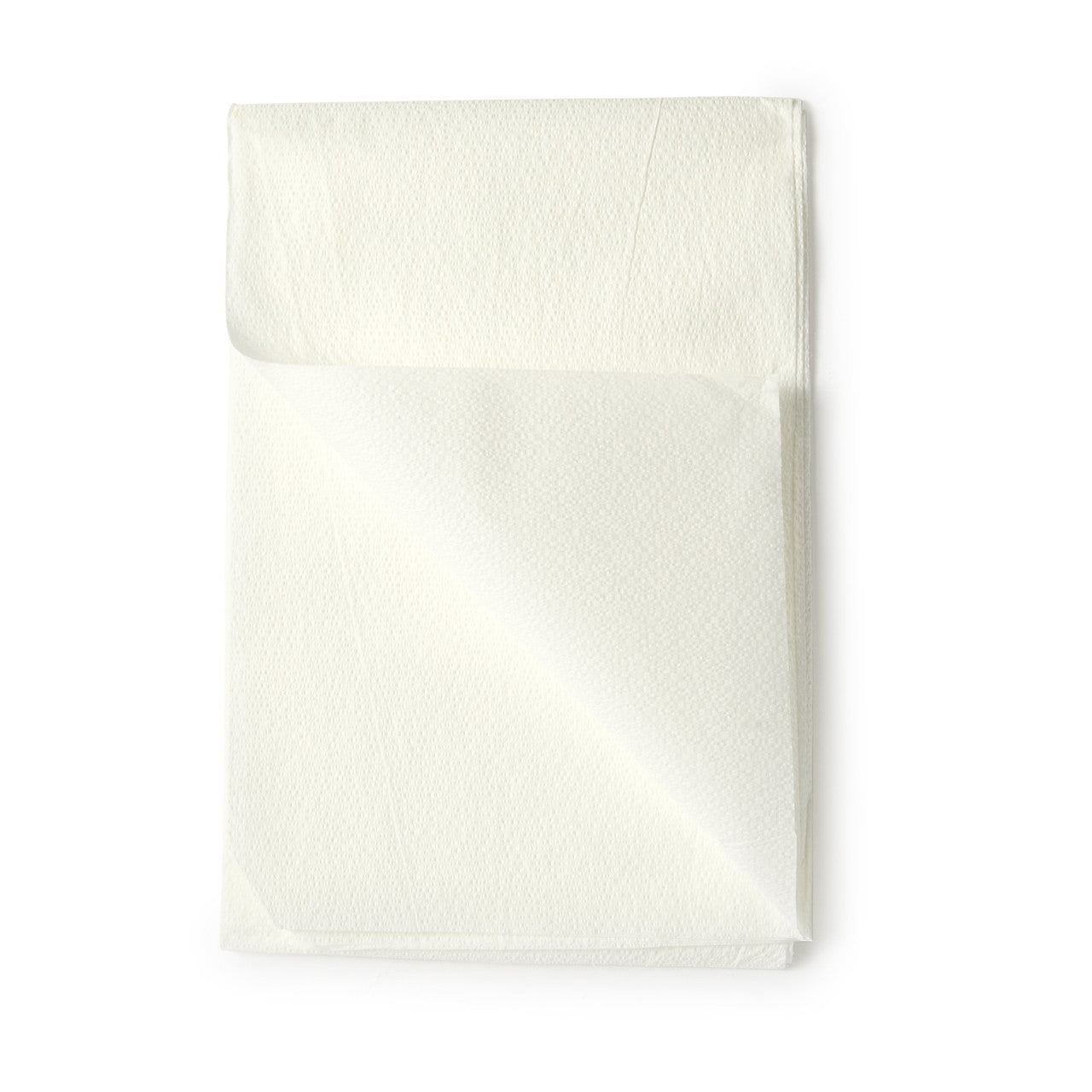 Bed Sheet, White, 40" x 72", 3-Ply, 50/cs (40 cs/plt) (304) (Part Number is having a ROLLING TRANSITION from a 3 digit to a 7 digit number - You may receive either part number until transition is completed)