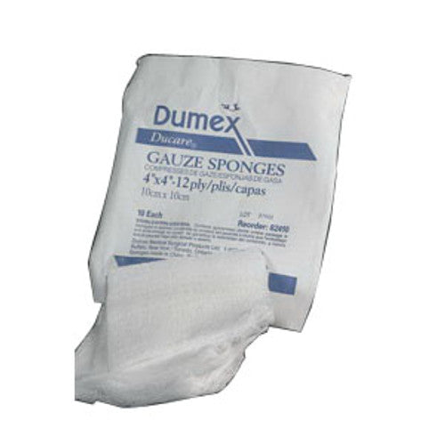 Gauze Sponge, 4" x 3", 8-Ply, Non-Sterile, 4000/cs
