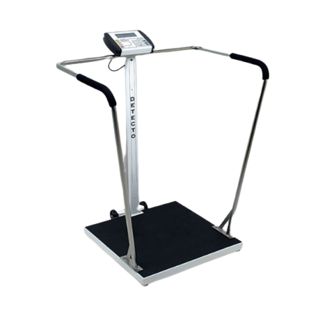 High Capacity Waist High Handrail Scale, w/ Bluetooth, Wifi & AC Adapter (DROP SHIP ONLY)