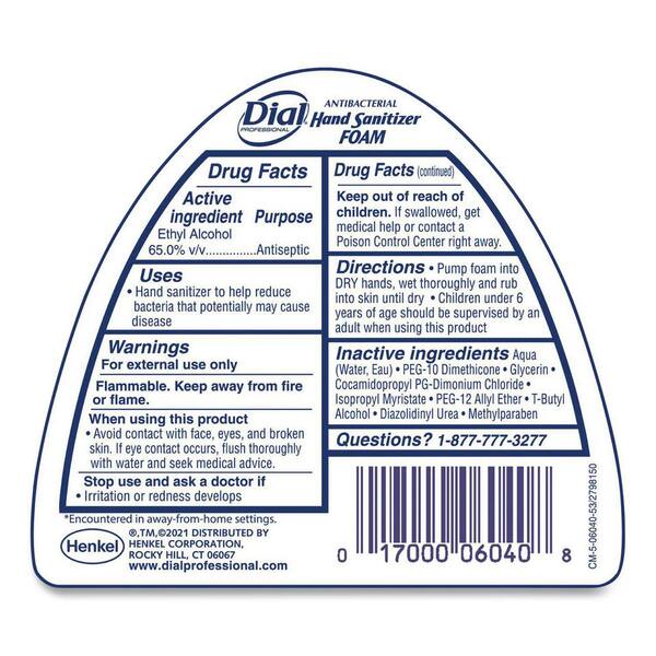 Hand Sanitizer, Foaming, 15.2 oz, 4/cs (Item is considered HAZMAT and cannot ship via Air or to AK, GU, HI, MP, PR, VI)
