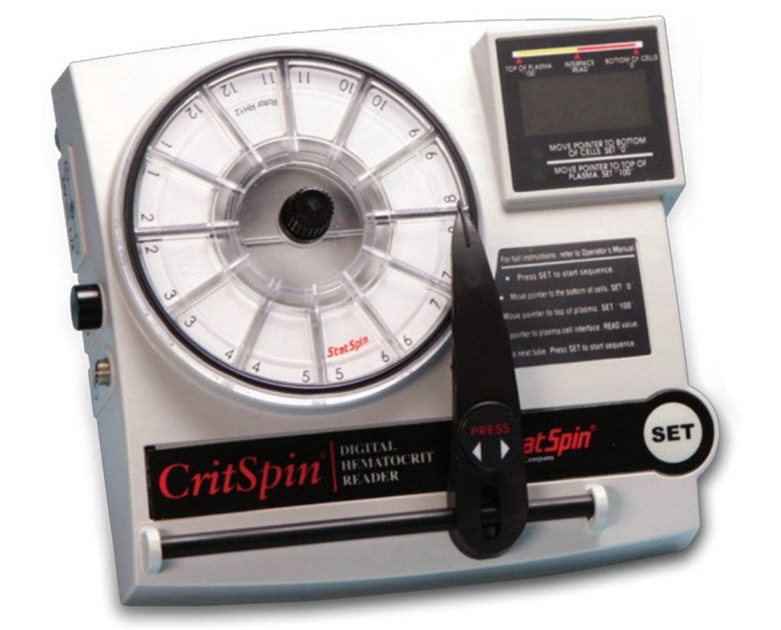 Digital Hematocrit Reader, for use w/ StatSpin Hct Rotor w/ Power Supply (To Be DISCONTINUED)