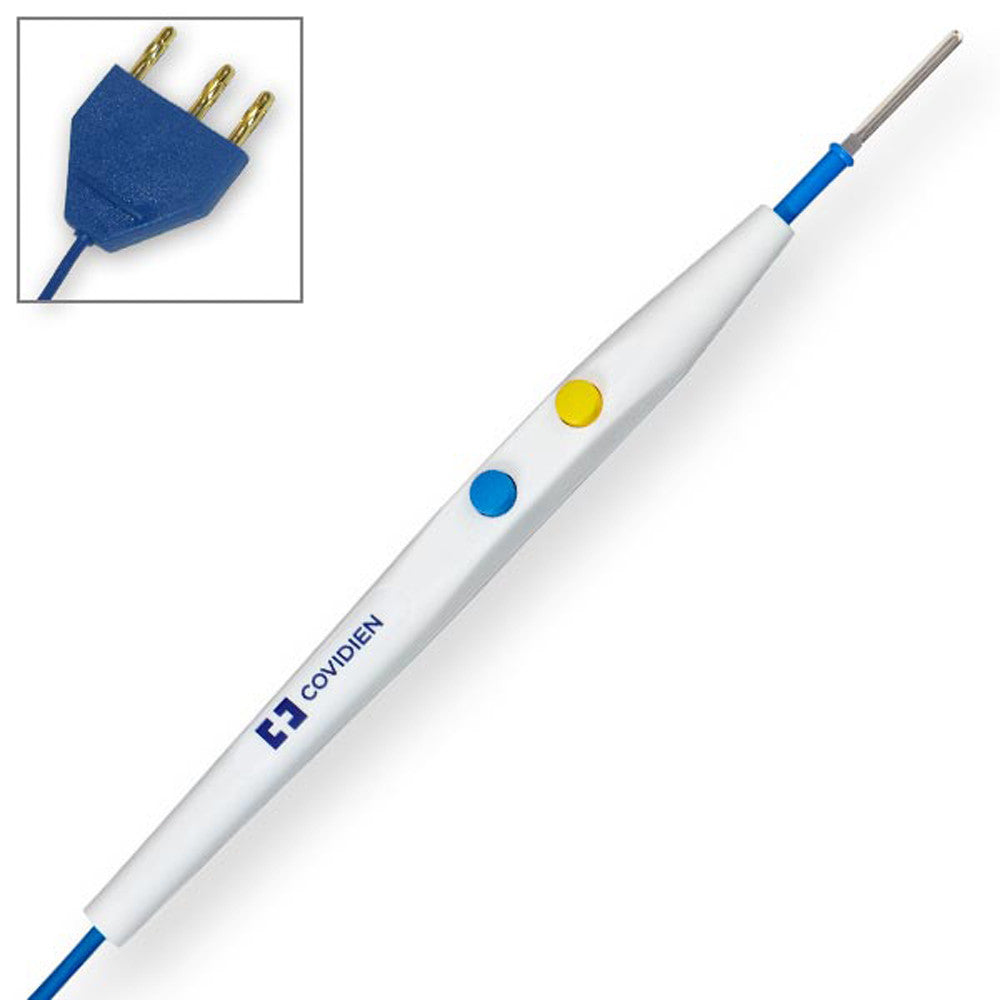 Electrosurgical Pencil , Button Switch & Disposable Blade Electrode & 10 ft cord, 50/cs (Continental US Only)