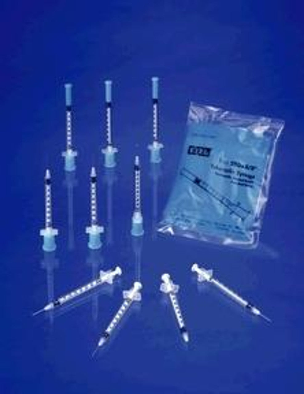 Tuberculin Syringe, 1cc, Luer Lock, w/ Safety Needle, 25x1", Sterile, 50/bx, 6bx/cs