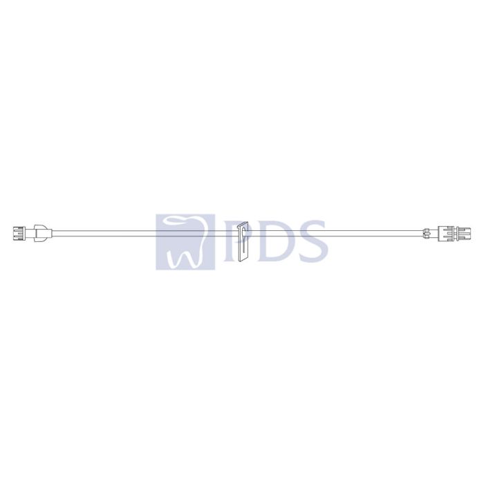 Extension Set, Slide Clamp, Spin Male Luer Lock, Not Made with DEHP, 30" Length, 4.9ml PV, Sterile, 50/cs (Continental US Only) (Drop Ship Requires Pre-Approval)
