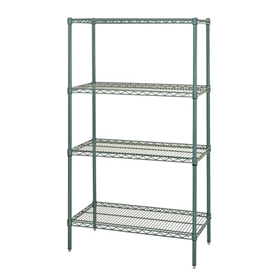 Wire Shelf, 18"W x 60"L, Proform, Light Green (DROP SHIP ONLY)