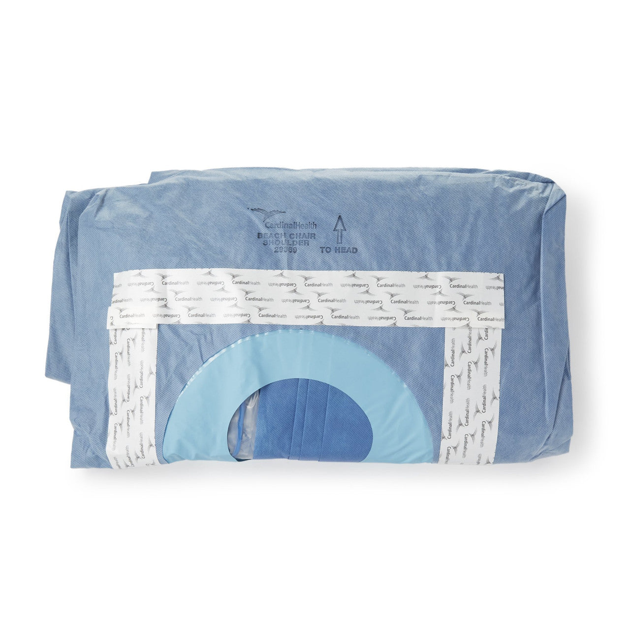 Minor Procedure Drape, 106" x 122", Absorbent Reinforcement, 6" x 6" Fenestration, Armboard Covers, Instrument Pad, Cord-Holding Tabs, Sterile, 10/cs (Continental US Only)