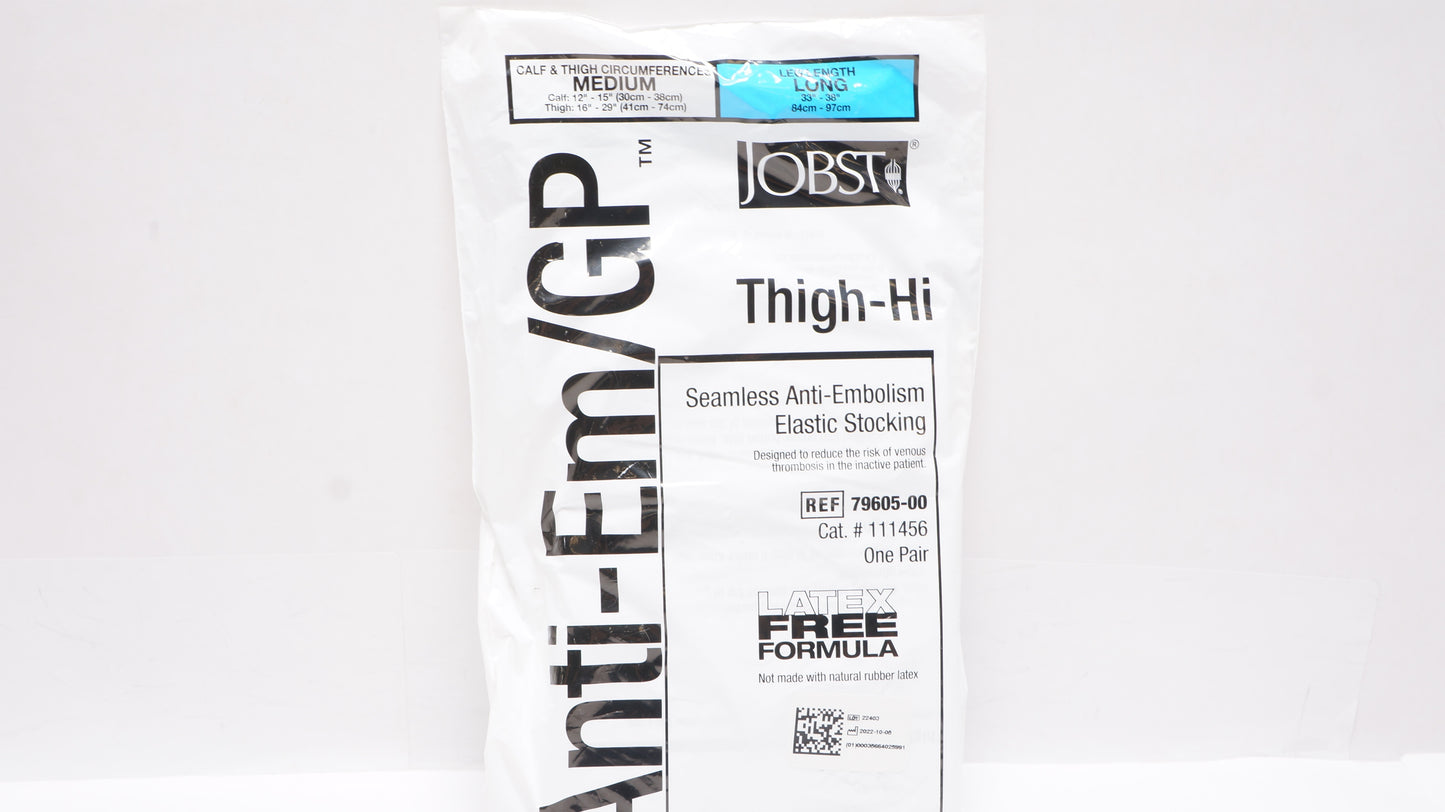 Stocking, Thigh High, Seamless, Medium, Long, 6/bx (Continental US Only) (To Be DISCONTINUED)