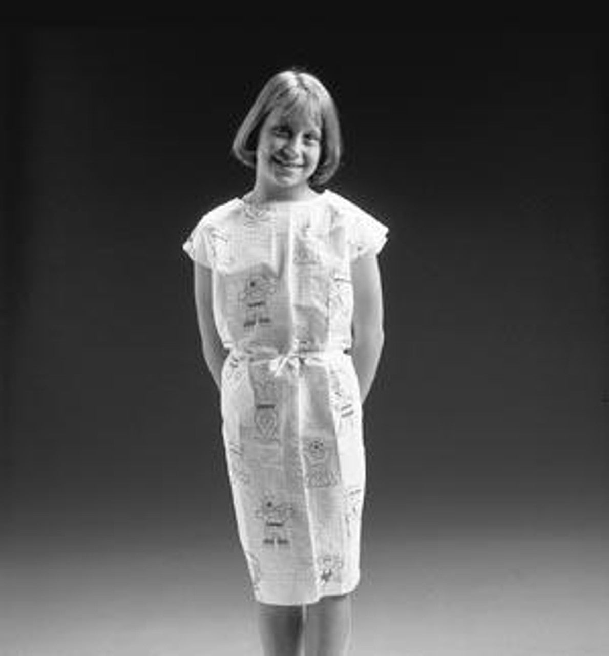 Pediatric Exam Gown, TPT White, 20" x 36", 50/cs (281) (Part Number is having a ROLLING TRANSITION from a 3 digit to a 7 digit number - You may receive either part number until transition is completed)