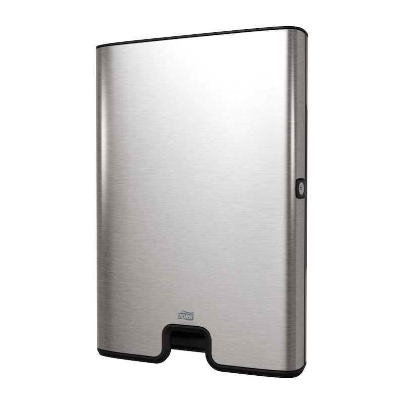 Hand Towel Dispenser, Multifold, Universal, Metal/ Plastic, Stainless Steel, 18" x 12" x 4" (120 cs/plt)