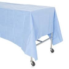 Back Table Cover, Standard, Fan-Folded, 50" x 90", Non-Sterile, 400/cs (1 cs/plt) (US Only)
