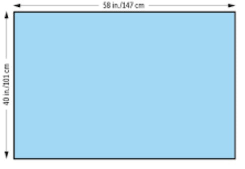 Drape Sheet, X-Large, 76" x 100" , 24/cs (US Only)