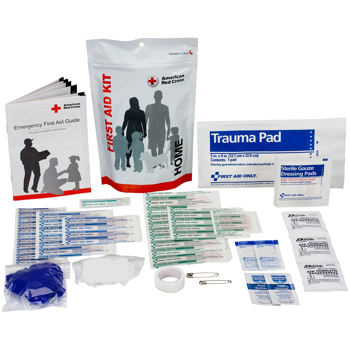 Home First Aid Zip Kit (DROP SHIP ONLY - $150 Minimum Order)