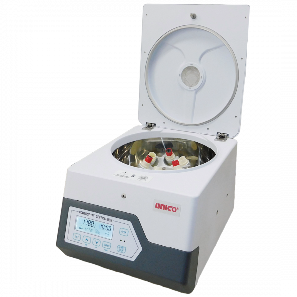 HXV Centrifuge, Variable Speed 500-3500 RPM, 6 Place Horizontal Rotor, 99 Min. Digital Timer, 6x10ml Capacity, 110v (US Only) (DROP SHIP ONLY)