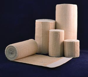 General-Use Quality Elastic Bandage, 2" x 5 yards (Stretched) with Single-Use Velcro Closure, Latex Free (LF), 10/bx, 5 bx/cs