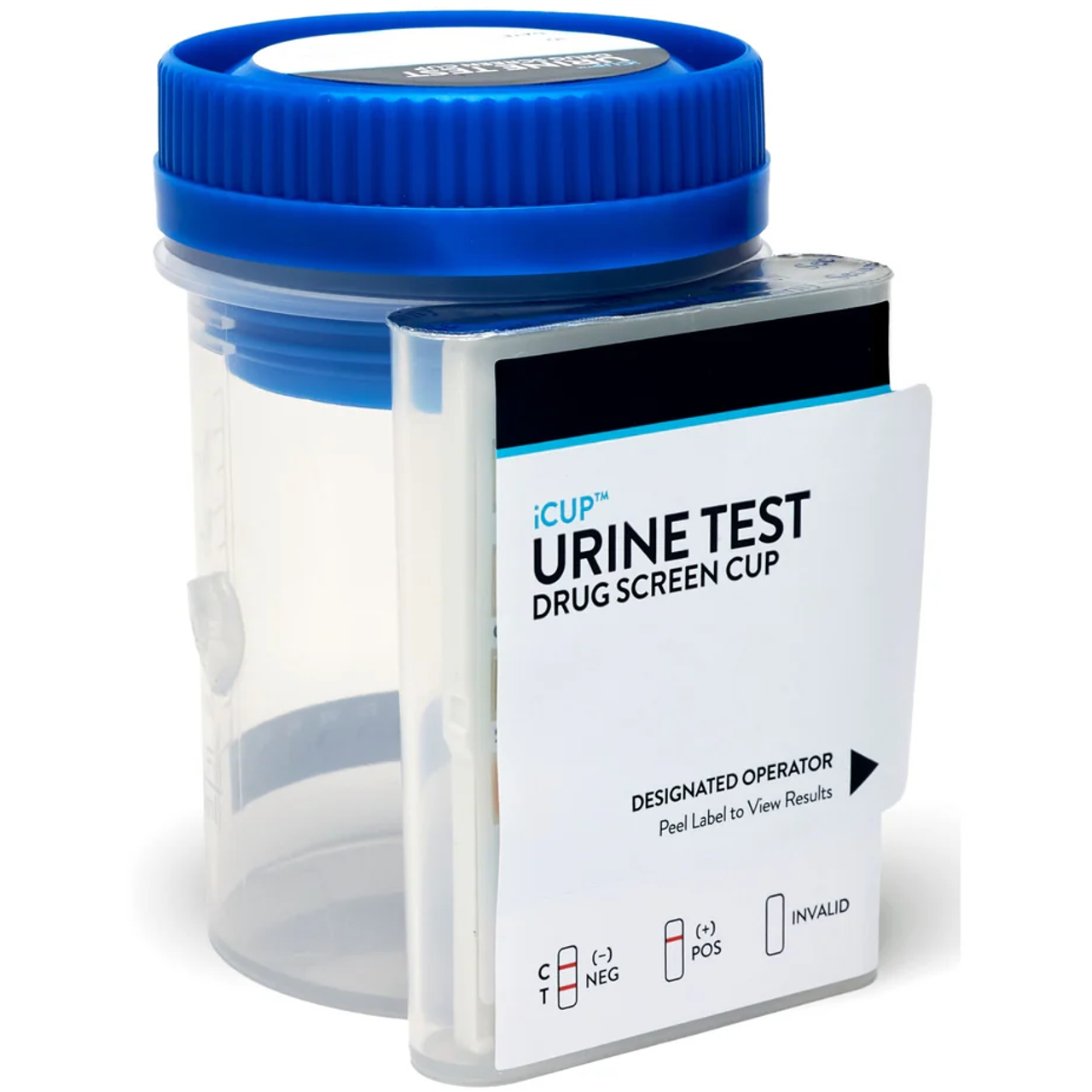 Drug Test, iCup Tests For COC, THC, OPI, AMP, mAMP, PCP & MDMA, 25/bx (US Only)