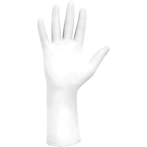 Halyard PUREZERO HG5 White Nitrile Glove, 12" Long, X-Small, 1000/cs