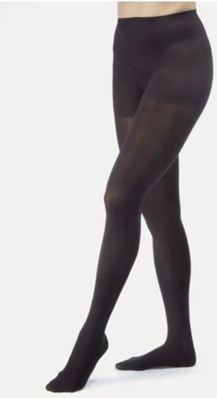 Compression Hose, Waist High, 20-30 mmHG, Closed Toe, Midnight Navy, Medium (Continental US Only)