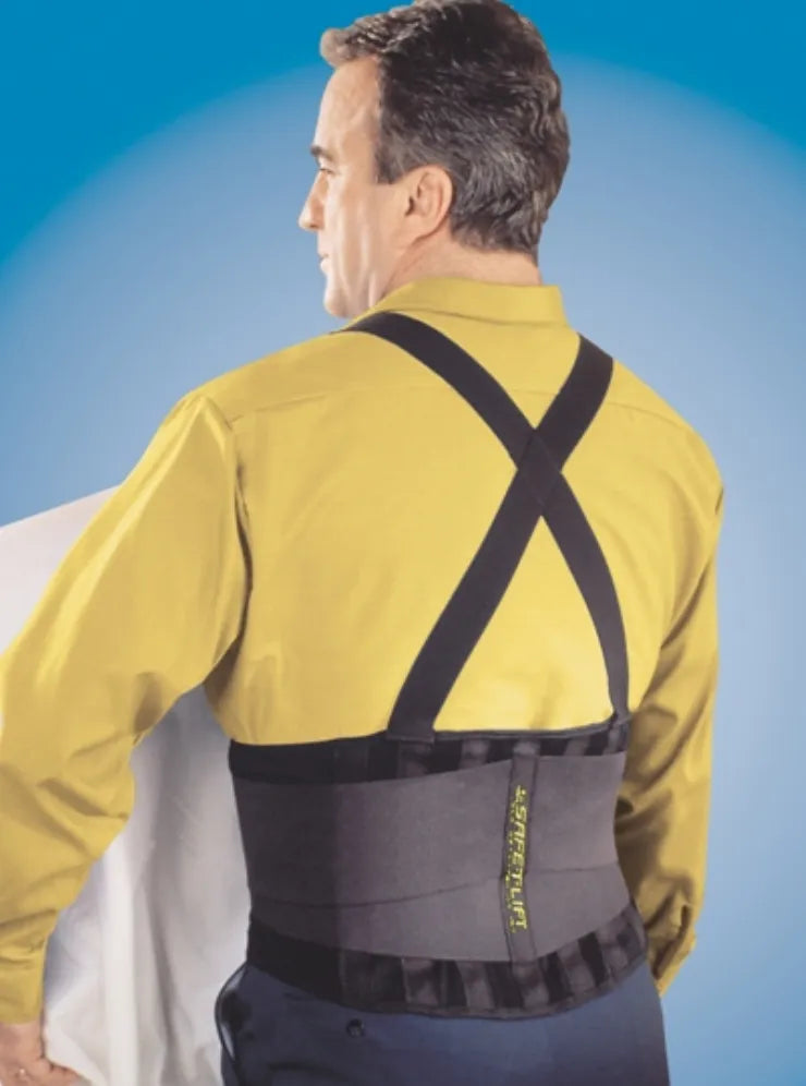 SAFE-T-LIFT, LX Occupational Back Support, Black, X-Large (Continental US Only)