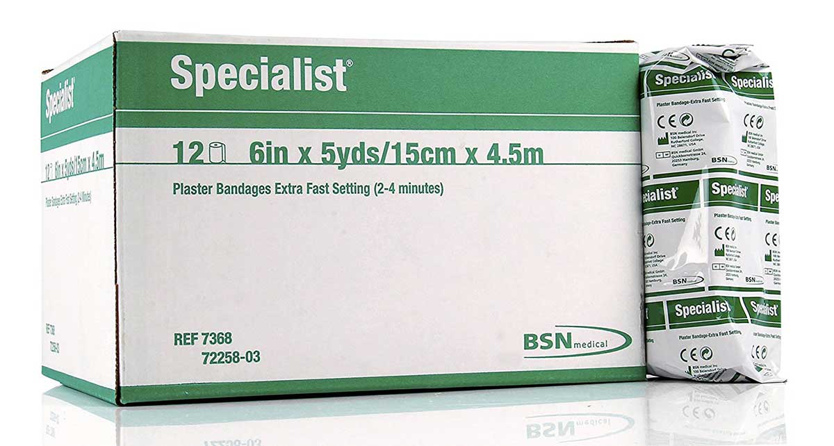 Bandage, Extra Fast Setting, 6" x 3 yds, 4 dz/cs (Continental US Only)