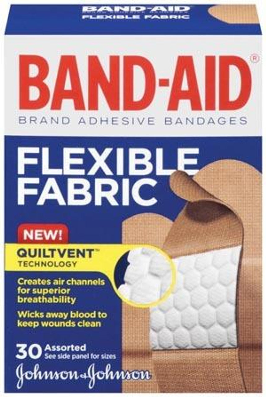 Flexible Fabric Adhesvie Bandage, Travel Pack 8 Count, 72 bx/cs (Continental US+HI Only) (Pricing Subject to Change without Prior Notification)