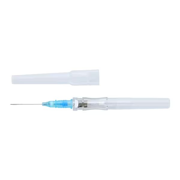 Blood Control IV Catheter Push Button 22 Gauge 1" 50/Bx (5703715)
