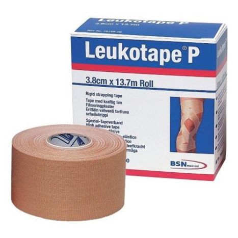 Rigid Strapping Sports Tape, Latex, 1.5 x 15 yds, 30 rl/cs