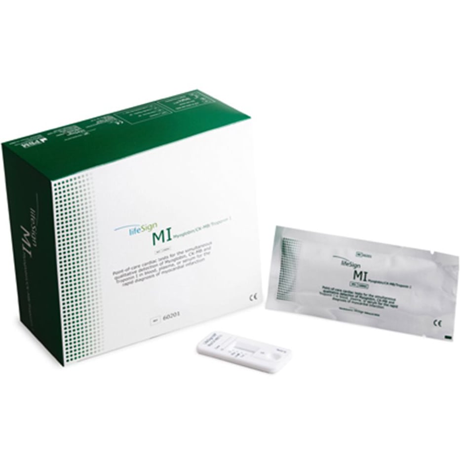 LifeSign MI Cardiac Controls Set, Lyophilized, 3 ml, 2/bx (Perishable, Must Be Refrigerated, Non-Returnable)