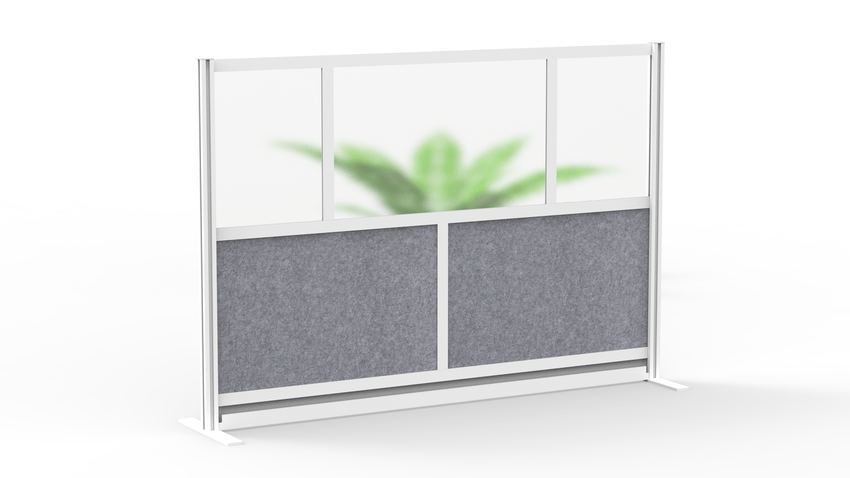 Room Divider Wall System, Starter Wall, 70" x 48" (DROP SHIP ONLY)