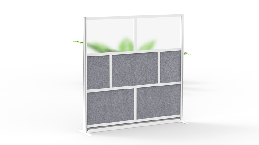 Room Divider Wall System, Starter Wall, 70" x 70" (DROP SHIP ONLY)